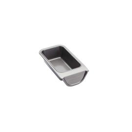 MasterClass Smart Stack Vertical Stacking 2 lb Loaf Tin with Non Stick Coating, Carbon Steel, 23 x 13 x 7 cm