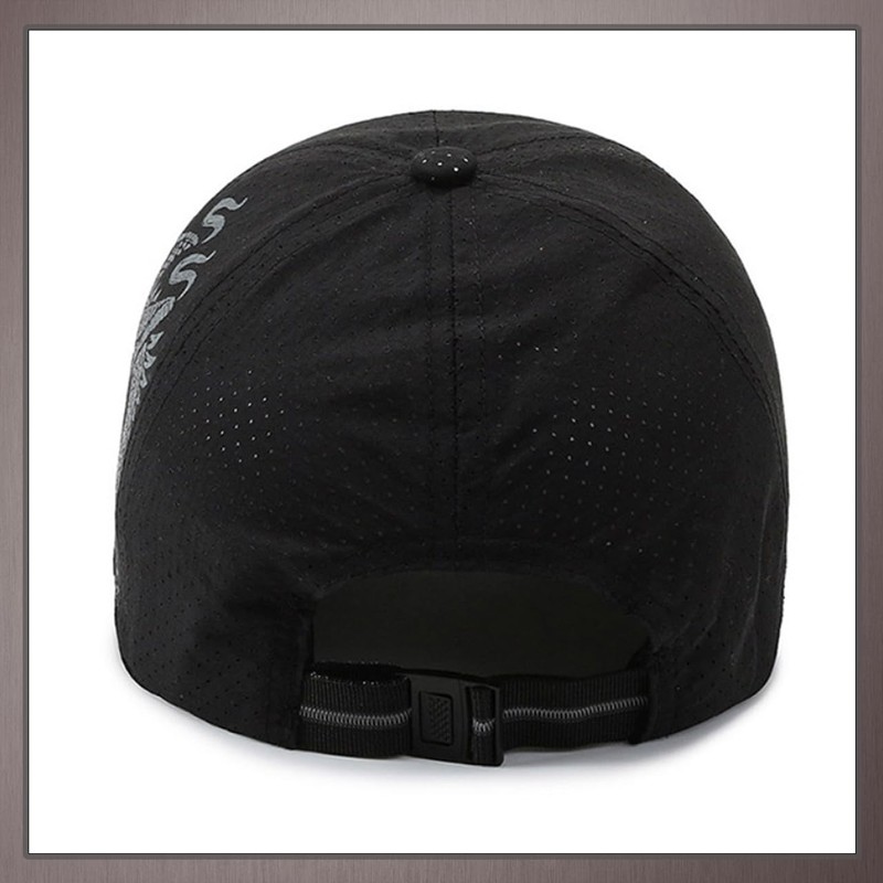 One Limitation Dragon Mesh Hat Cap, Simple Design, Cool, Unisex
