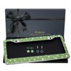 Bling License Plate Frame for Women, Sparkly Stainless Steel License