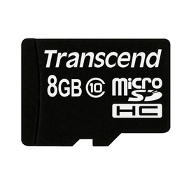 Transcend Extreme-Speed Micro SDHC Memory Card Class 10 8 GB