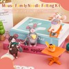 UOOU Needle Felting Kit,3 Pcs Mouse Family Needle Felt Beginner