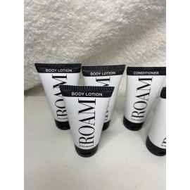 William Roam 6pc William Roam Bath/Body Travel Toiletries Conditioner-Body Lotion CrueltyFree