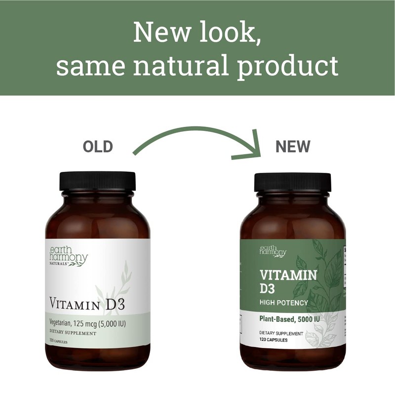 Vegan Vitamin D3 5000 iu Supplement - Pure, High Potency