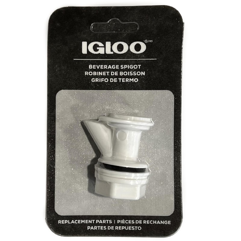 IGLOO Part's (White) Push Button Spigot, 2-10 Gallon Water Jugs