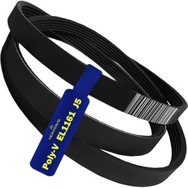 V-belt washing machine Poly-V EL1161 J5 V-ribbed belt for drive MONTERAL