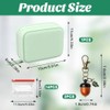 Waterproof pill bag set, small pill box for on the