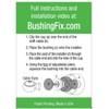 BushingFix UP1Kit Transmission Shift Bushing Repair Kit, Fits Ford, Chevy,