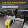 QZATTCAEN Heavy-Duty Steel Cargo Strap Winder – Portable Flatbed Trailer