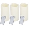 3PCS Remote Control Electronic LED Simulation Candle Lamp for Home