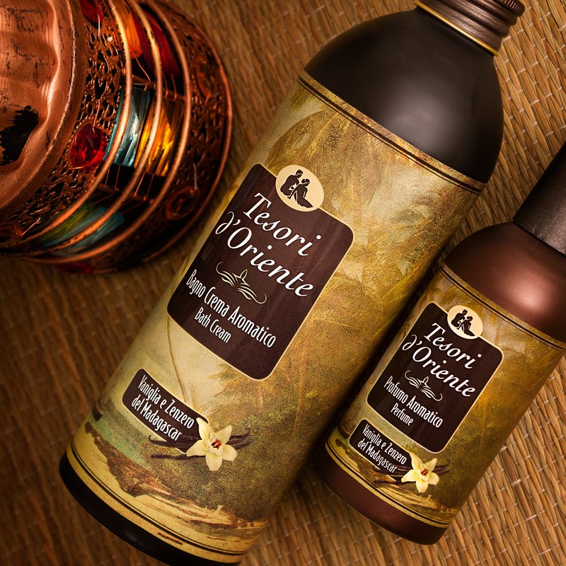 TESORI D'ORIENTE Bagno 500 Vaniglia&Zenz Bagnoschiuma e saponi per il