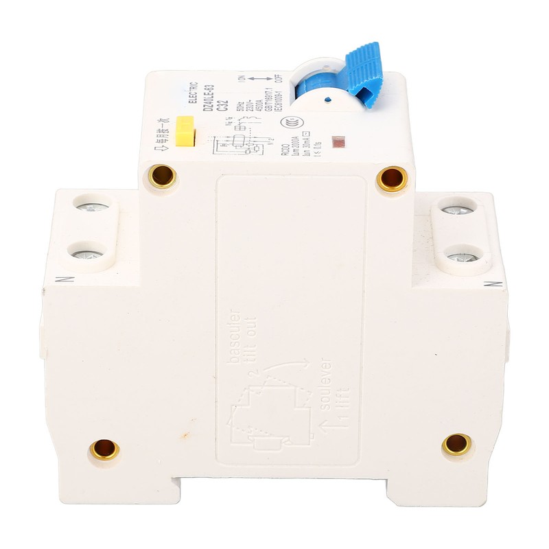 Air Switch with Leakage Protector Single Handle Circuit Breaker for
