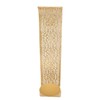 Shelving Solution Wall Sconce Candle Holder Gold Hollow Carved Exquisite