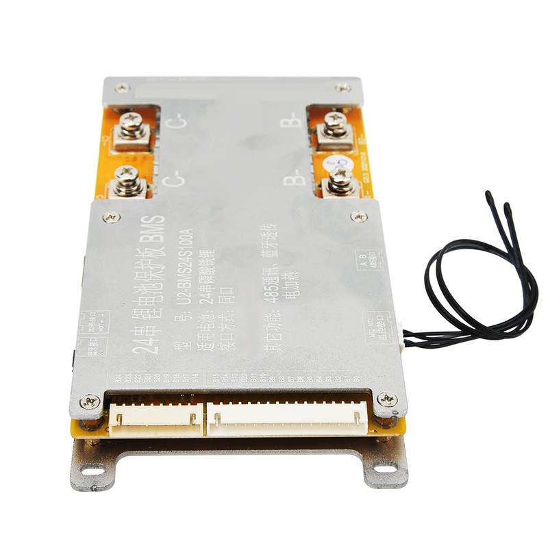 Lithium Battery Protection Board 24S 72V 120A Active Balance PCB