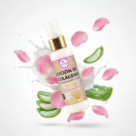 Loción Colágeno Para Cara Ácido Hialurónico 60ml Ga Tlali - Loción Para Cara Y Cuello Colágeno, Ácido Hialurónico Y Sábila 60 Ml Colágeno Natural Para La Cara Líquido Hidratación Diaria Facial