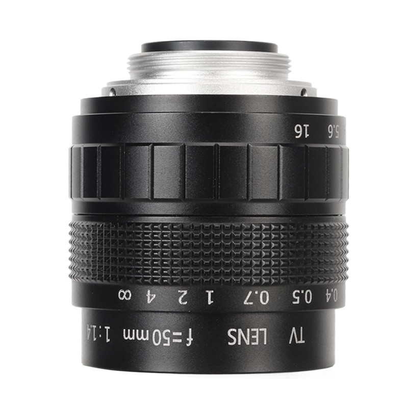 50mm Manual Focus Prime Lens F1.4 C 2/3inch Large Aperture