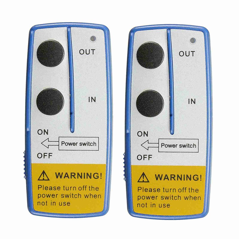 Universal 12V 50ft Wireless Console Winch Remote Control Kit For