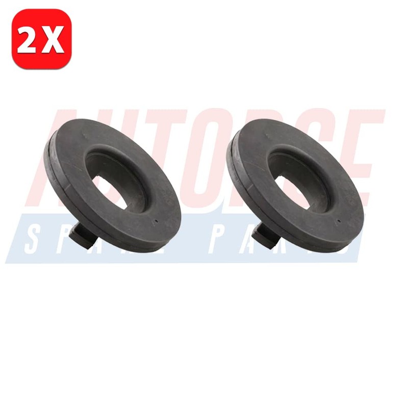 2 PCS Rear Upper Spring Rubber Suspension Cups For VW