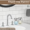 RETON 2 Pcs Foaming Soap Dispenser, 10 Oz/300ml Clear Foam