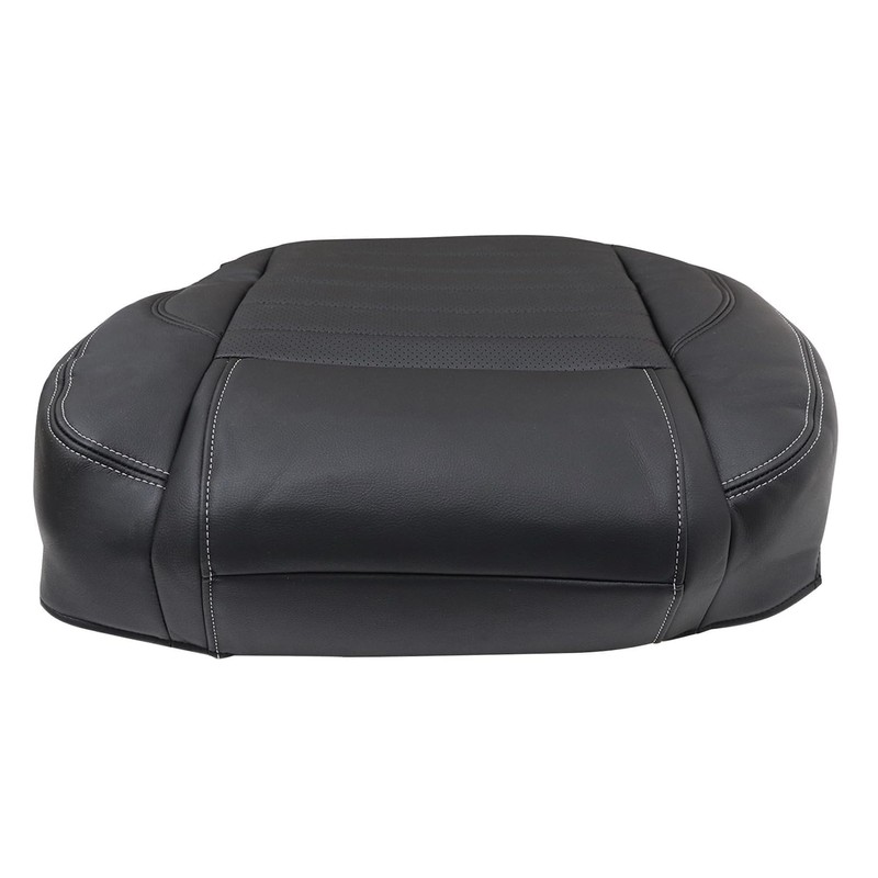 NLQR Front Driver Side Bottom Replacement Seat Cover Charcoal Black