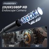 Endoscope Camera with Light, Inspection Borescope Camera with 4.3" IPS
