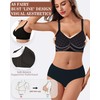 As Fairy Women's Underwired Push Up Bra Full Coverage Seamless