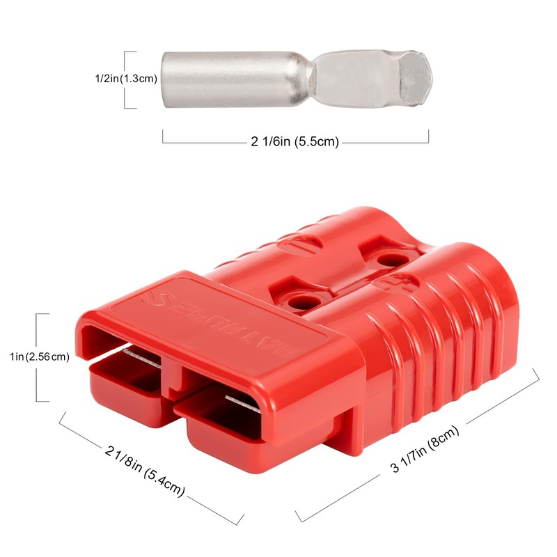 Spurtar 175A Battery Quick Connect, Fits 1/0 Wire 12-36V Quick