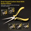 BOSI TOOLS 6-piece Mini Pliers Set, Needle Nose Pliers, Diagonal