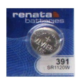 RENATA 391 SR1120W WATCH BATTERY SR1120 (4 Pack)