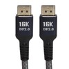 Displayport 2.0 Cable DVI HD Adapter Line 16K at 60Hz