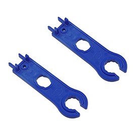 Rita Pro Shop® MC4 Connector Dedicated Tool Spanner Wrench Set of 2 Blue Solar Panel Tightening Removal Tool