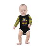 TMSD Infant Boys Mardi Gras Long Sleeve Cotton Onesie Bodysuit