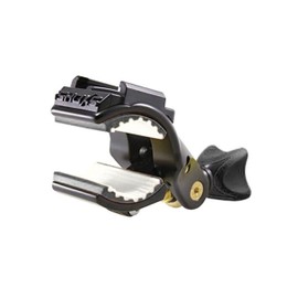 iSHOXS Cobra SP Motorcycle & Bicycle Handlebar Mount | Action Camera Mount for GoPro Hero 11 10 9 DJI Osmo Apexcam | Sturdy Tube Mount 16-50 mm | Handlebar Camera Accessories | Black