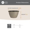 The HC Companies Wrapt Hanging Planters - Lightweight Plant Pot