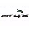 Auto Front Grill Gloss Black AT4X OVERLAY Emblem 2023+ GMC