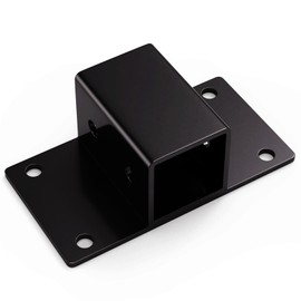 TULALUX Bolt on Tractor Bucket 2 inch Receiver, 2" Towing Hitch Receiver, 5/8” Hitch Pin Hole Class 3 Trailer Hitch, 12000lbs, Work Well for Tractor Bucket, RV, UTV, Truck