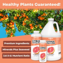 Citrus Fertilizer for All Citrus and Fruiting Trees, Liquid Plant Food 8 oz (250mL)
