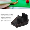 Billiard Chalk Holder Leather Portable Pool Cue Chalk Case with