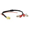 vhbw Car Radio ISO Adaptor Compatible with VW New Beetle,