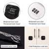 PTMYXIN A Pack Refrigerator Lock Combination Coded Fridge Lock Freezer