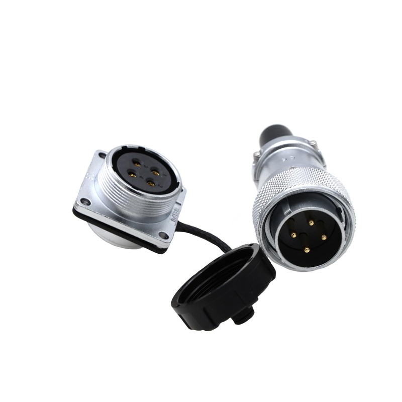ZBLZGP WS24 4 Pin Aviation Circular Connector Male Plug and