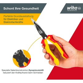 WIHA Level round tongs professional electric with edge. Z 05 packs 1 200 06 Blister