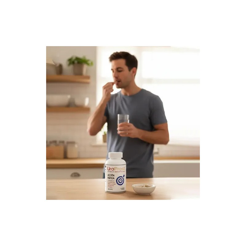 2 Pack Uroprost Suplemento Alimenticio Próstata 100 Caps