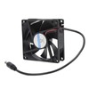 Solar Panel Fan Reduce Temperature Humidity IPX7 Waterproof Solar Powered