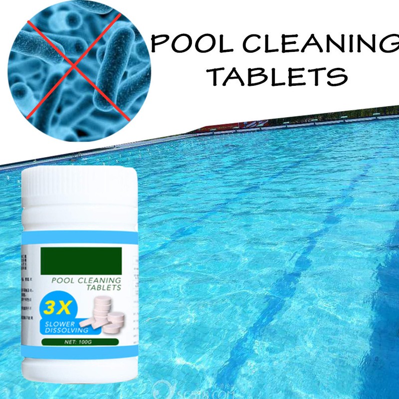 Swimming Pool Cleaning Kit Accessories Garden Pond Test Strips Spa