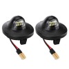 ErsatzProfiOnline for 1983-2011 Ford Ranger 2 x License Plate Lamp