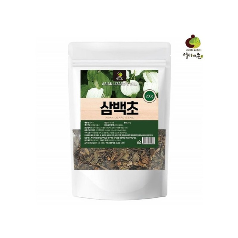 말린 삼백초 건재 차 국산 200g Dried Sambaekcho Herbal Tea