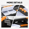 Auto Dynasty Tool Box Set Portable 2-layer Folding Toolbox with