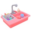 Kids Kitchen Toys Simulation Electric Dishwasher Sink Pretend Play Educational