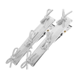 FOMIYES Bow Hair Clips for Women Mini Bows Duck Bill Barrettes Lightweight Stylish Accessories for Side Bangs Sweet Cool Design for Casual and Party Use