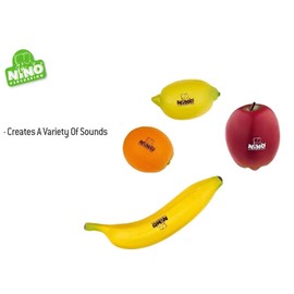 Meinl NINO Botany Shaker Assortment of 4 Pieces Fruit